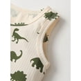 thumbnail image 3 of Toddler Infant Baby Boy Clothes Set Dinosaur Sleeveless Shirt Shorts Summer Outfits Green 18-24 Months, 3 of 6