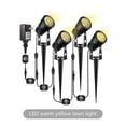 thumbnail image 2 of Spike Light 1-To-4 Impermeable Luz Cálida Led Foco De Jardín Ajustable Monstrate HA026504-02, 2 of 6