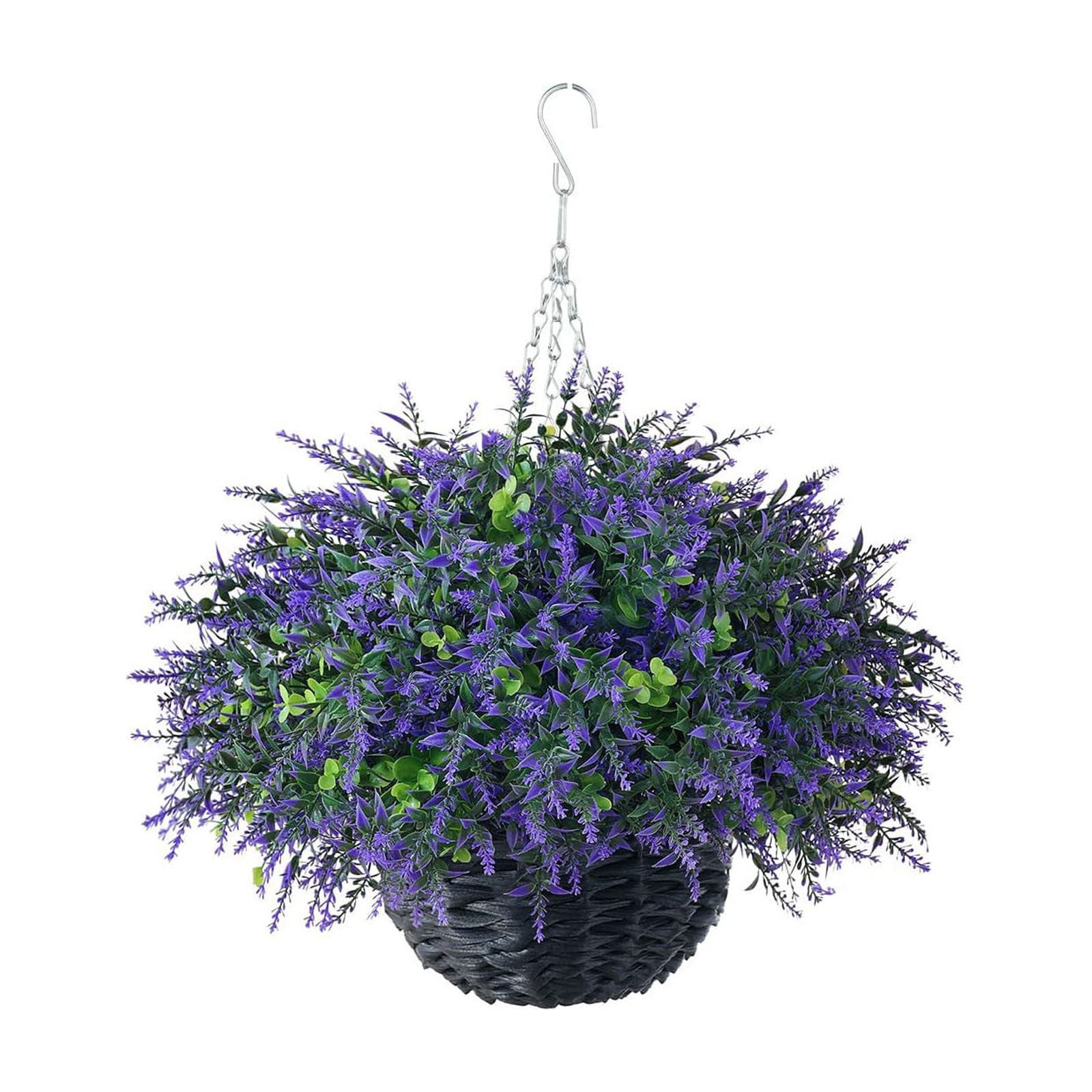Artificial Potted Plants for Home Decor - Faux Green Plants with Realistic Leaves - Lifelike Artificial Greenery for Indoor Outdoor Use