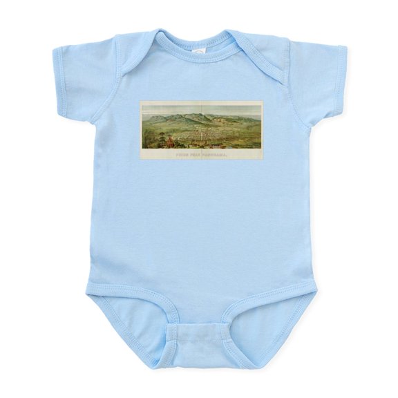 CafePress - Pikes Peak Infant Bodysuit - Baby Light Bodysuit, Size Newborn - 24 Months