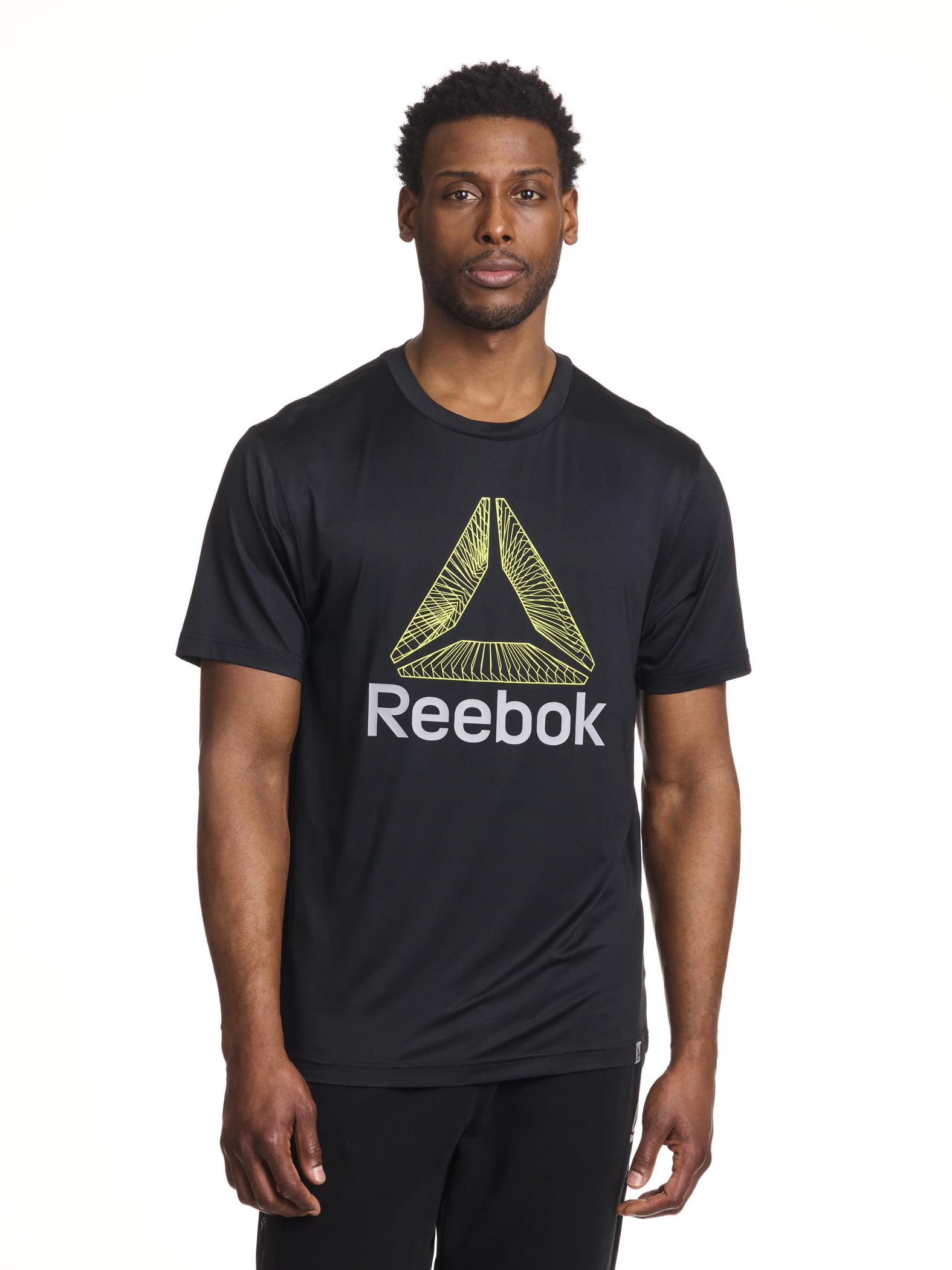 REEBOK EQUIPMENT ON FIELD PLAYERS Tシャツ Reebok Men's Stride Performance Workout T-Shirt, Moisture