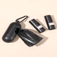 thumbnail image 3 of Lindbes 1pc Storage Container + 3 Rolls Of Baby Garbage Bags  Total 45 Bags (unfolded Size 30x22cm)  Easy To Carry And Clean, 3 of 7