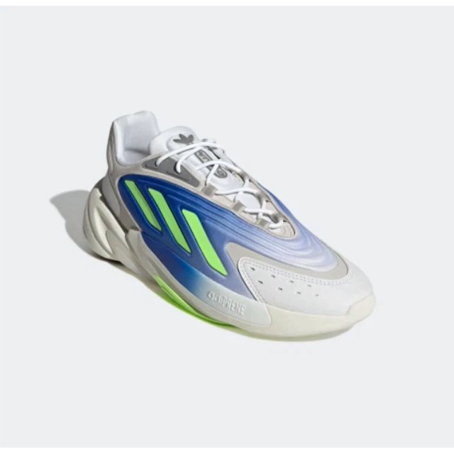 Ad-id-as Ozelia Mens Lifestyle Shoe Blue Green Fashion Trainer Sneaker NEW #10 Box