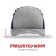 thumbnail image 2 of Gorra de Béisbol R RICHARDSON 112 Trucker Ajustable Gris Marino, 2 of 7