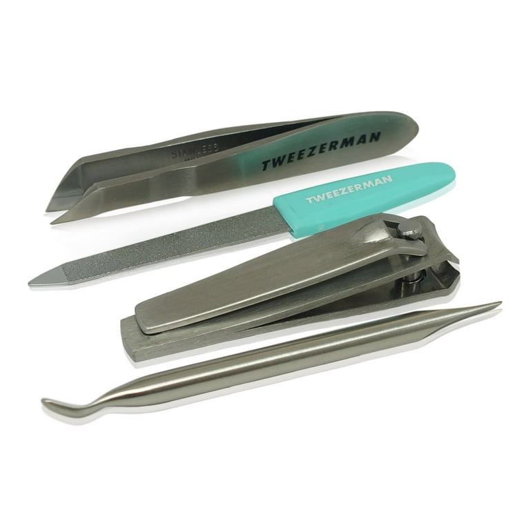 Tweezerman, Mini Nail Rescue Kit, 4-piece, Travel Size - Walmart.com