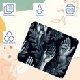 thumbnail image 3 of Praying Hands Square Desk Mat Mouse Mat Mouse Pad, 8.3x9.8 Inch, Non-Slip Rubber Bottom, Printed, Suitable for Office and Gaming, 3 of 6