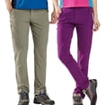 thumbnail image 5 of Pantalones de secado rápido para exteriores, pantalones de senderismo finos de verano para hombres, pantalones de carga impermeables para mujeres, pantalones casuales deportivos, pantalones de, 5 of 5