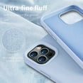 thumbnail image 4 of Compatible with iPhone 13 Pro Case, Liquid Silicone Full Body Protective Case with [Anti-Scratch] [Soft Microfiber Lining] [Camera Protective Case] for iPhone 13 Pro 6.1 inch, Light Blue, 4 of 14