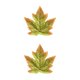 thumbnail image 2 of Wosthever Hojas de arce artificiales Vibrantes decoraciones de hojas de otoño para eventos y fiestas Type5 NO5, 2 of 6