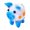 A, variant on Colorful Glass Piggy Minaiture Figure Collectible Cartoon Figurine Sculpture Glass Art for Home Decors