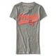 thumbnail image 2 of Ath de las mujeres de Aeropostale. Camiseta adornada Div 87, gris, extragrande Aeropostale Camiseta adornada, 2 of 2