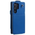 thumbnail image 2 of SaniMore for Samsung Galaxy S24 Ultra Wallet Case, Magnetic Card Pocket Flip Kickstand Removeable Crossbody Lanyard Shockproof Anti-fall PU Leather Anti-scratch for Girls Women Business Shell, Blue, 2 of 14