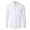 White, variant on Men's Dress Shirts Slim Fit Long Sleeve Solid Button-Down Secret Comfort with - Stretch Performance for All-Day Wear 42