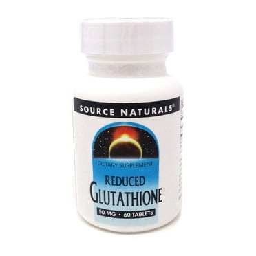 Source Naturals Source Naturals  Reduced Glutathione, 60 ea