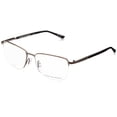thumbnail image 1 of Marco de gafas Porsche Design P8730 C para hombre de 56 mm, color marrón y negro, 1 of 4