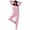 Pink, variant on Sexy Dance Ladies Sweatsuits Solid Color Tracksuit Set Zip Up 2 Piece Outfits Warm Hoodies And Sweatpants Hooded Pink M
