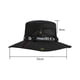 thumbnail image 4 of Sombrero de pescador para hombre, protección solar para la cara, protección UV, ala grande, verano, pesca al aire libre, negro, 4 of 4