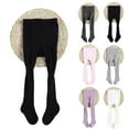 thumbnail image 3 of SPRING PARK Baby Girls Soft Cotton Infant Leggings Toddler Solid Knit Socks Warm Stockings, 3 of 7