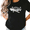 1-Black, variant on Women's Red Starry Sea Turtle Graphic Short Sleeve T-Shirt Loose Fit Top