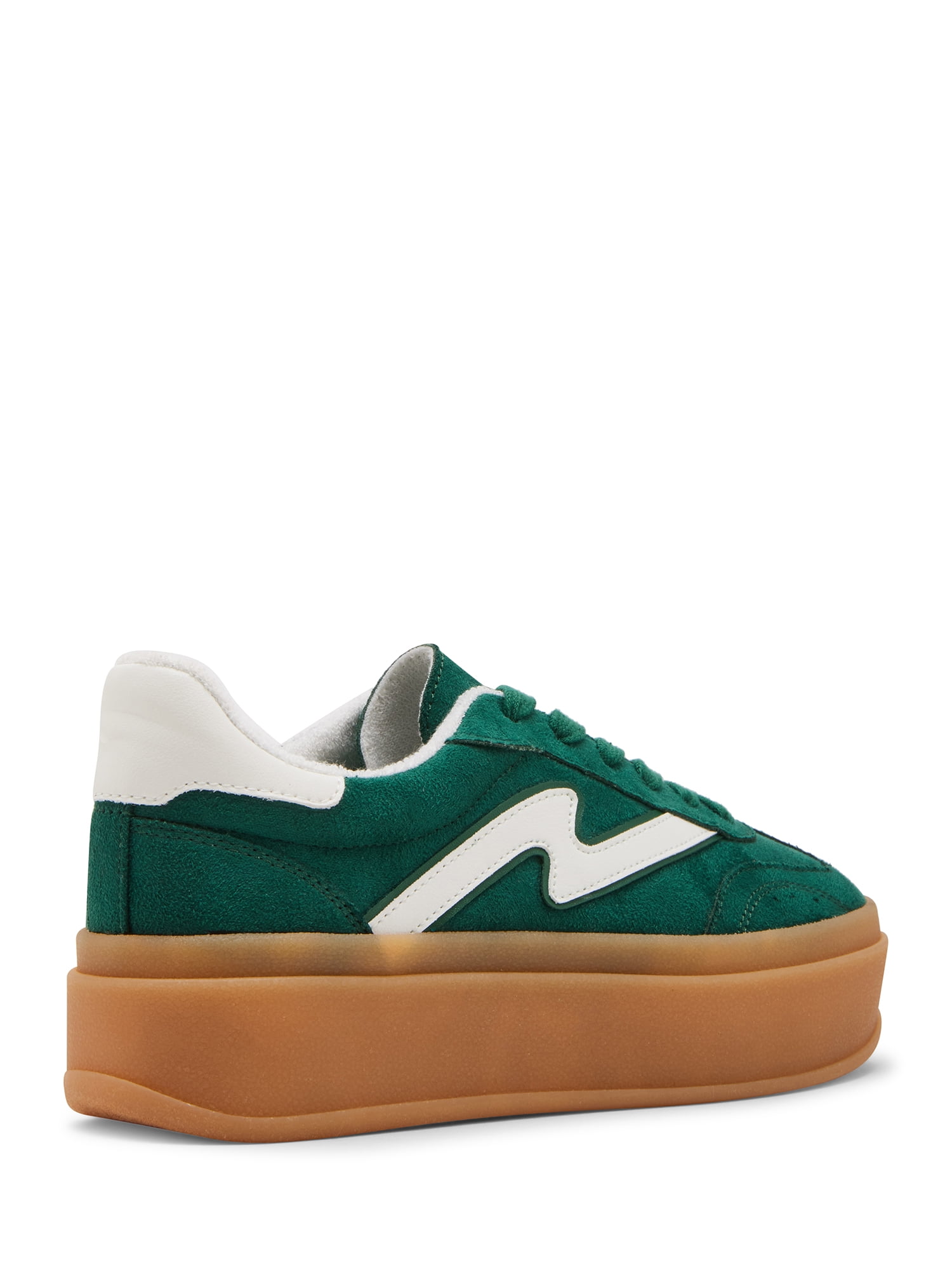 Madden Girl Women's Mightty Gum Sole Lace-Up Platform Sneaker