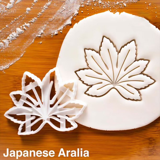 Moldes de silicona con forma de hoja para manualidades, herramientas de resina para hornear magdalenas, herramientas de decoración de pasteles qym unisex