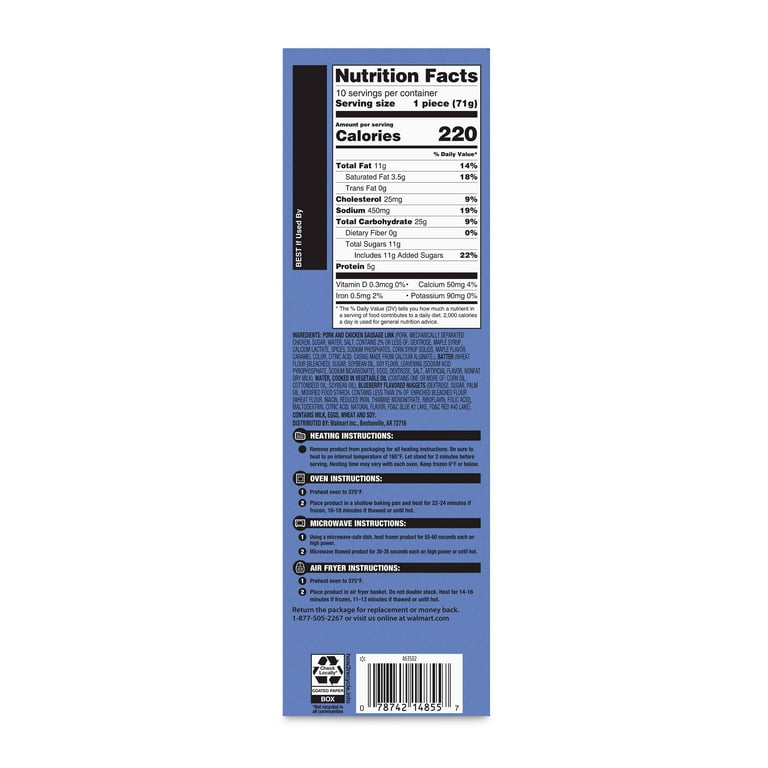 Kroger® Blueberry Sausage & Pancake on a Stick, 15 oz - Kroger