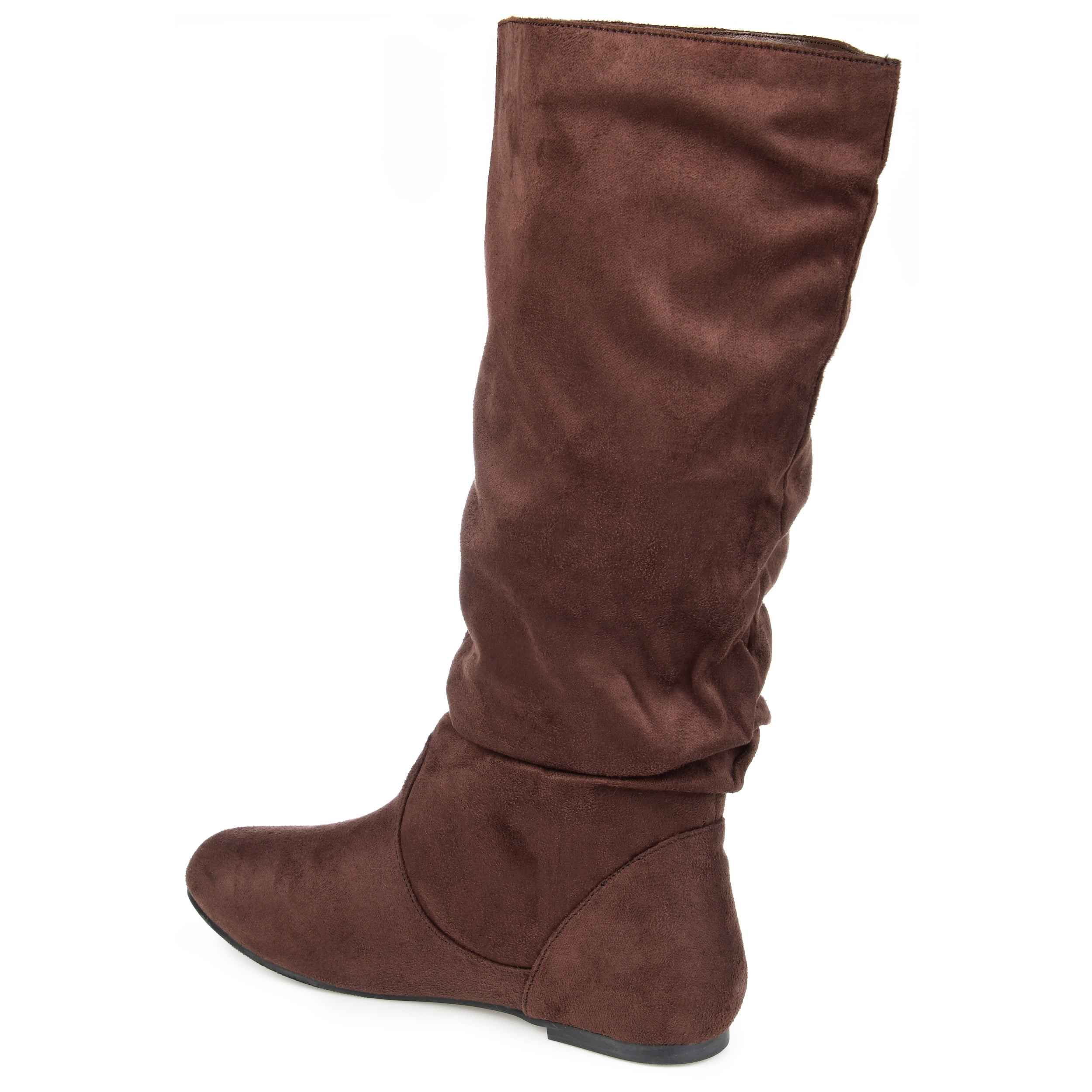 Journee Womens Rebecca-02 Round Toe Riding Boots