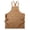 Brown, variant on YeewayVeh Canvas Cross Back Aprons for Men Women with with Loop & 3 Pockets Chef Apron for Kitchen, BBQ, and Crafting (Black)