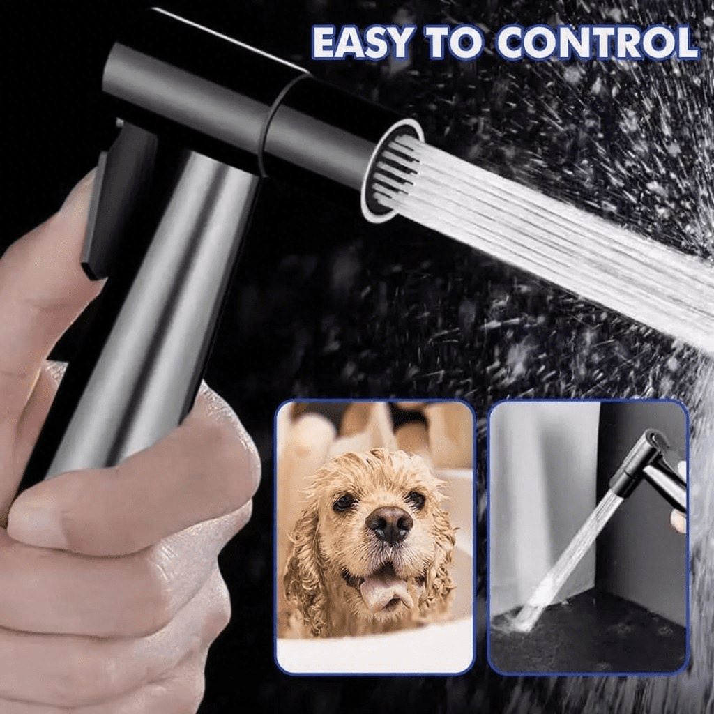 Bidet Sprayer for Toilet,Handheld Bidet Sprayer Kit for Personal Hygiene, Cloth Diaper Cleaning, Easy to Install,Black
