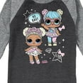 thumbnail image 3 of LOL Surprise! - LOL Hi Bae - Toddler And Youth Raglan Graphic T-Shirt, 3 of 4