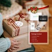Reshow Cassette Player – Portable Tape Player Captures MP3 Audio Music via USB – Compatible with Laptops and Personal Computers – Convert Walkman Tape Cassettes to iPod Format (Black)