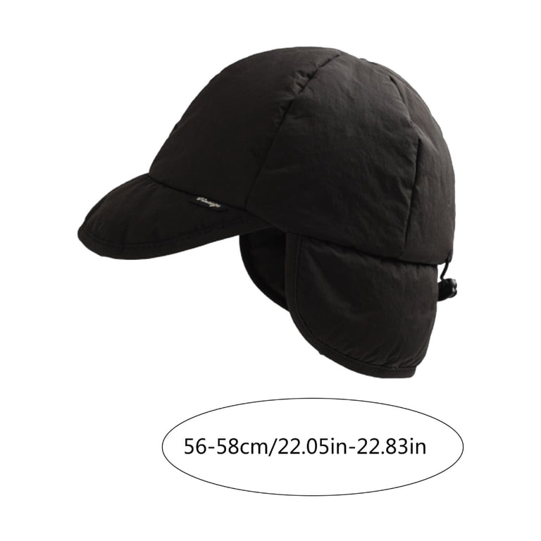lanema Versatile Bomber Hat Trapper Hat Bomber Down Hat Simple