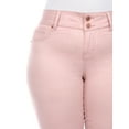 thumbnail image 6 of White Mark Women's Plus Size Capri Jeans, 6 of 6