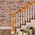 thumbnail image 1 of Guirnalda de hojas de arce otoñales, 175 cm, decoración colgante para Halloween, 1 of 5