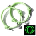 thumbnail image 4 of 2-Pack,Valentine's Day Glow In The Dark Bracelet Rope Sea Vow Suction Couple Bracelet Pair Of Men And Women Braided Bracelet Rope Eating And Necklace Set Wedding Guest Jewelry for Women Jewelry Set, 4 of 4