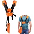 thumbnail image 1 of Recortadora Slingshot - Recortadora de arnés de doble hombro con cinturón ajustable de nailon duradero para desbrozadora o jardinería (para Stihl Fs, Km Series Trimmer) brillar Electrónica, 1 of 5