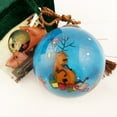 thumbnail image 4 of Christmas Deer -Inside Painted Glass Ornament with Premium Gift Box Handmade for Home or Office Perfect for Halloween, Thanksgiving, Christmas, Holidays, 4 of 11