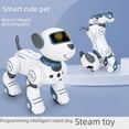 thumbnail image 3 of Perro de simulación de programación de control remoto que puede cantar y bailar, acrobacias, carga, robot inteligente dinámico, juguetes de educación temprana para niños, 3 of 6