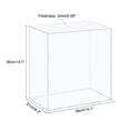 thumbnail image 2 of Acrylic Display Case Plastic Box Cube Storage Box Clear Assemble Showcase 36x21x36cm for Collectibles, 2 of 5