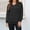 Black, variant on Womens Loose Sweatshirts Print Hooded Sweatshirts Fashionable V-Neck Long Sleeve Spring Tops for Women Winter