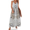 thumbnail image 2 of Nouvelle Robe Sans Manches SATELLITE en Fleurs Robes Élégantes Amples pour Femmes Robes de Bal Robes pour Femmes 2024, 2 of 5