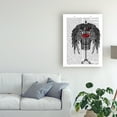 thumbnail image 3 of Trademark Fine Art 'Mannequin With Black Wings' Canvas Art by Fab Funky, 3 of 3