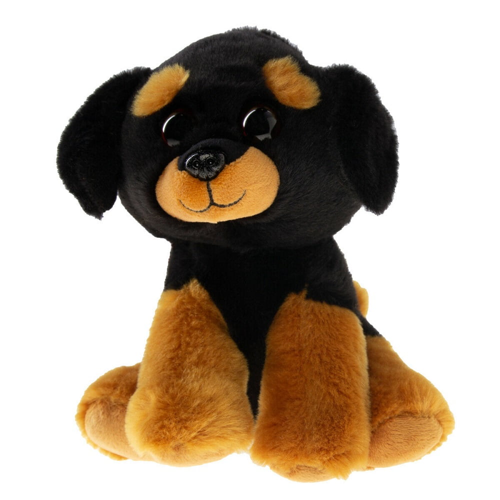 stuffed rottweiler dog