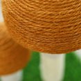 thumbnail image 4 of Gato Rascador Para Gatos, Torre, Alfombra, Poste, Juguete Resistente Al Desgaste, Cabeza Grande Amarilla, Seta Blanca, Cabeza Pequeña, 4 of 8