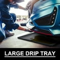 2 Pcs Auto Drip Tray Oil Drip Pan for Under Car Plastic Oil Tray to