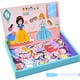 thumbnail image 1 of Juego de vestir magnético SSuperp para princesas con 47 piezas, 1 of 4