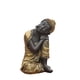 thumbnail image 3 of Siesta Buda indio Decoración rústica de Buda Meditación de altar Descansando Estatuilla de Buda hogar Decoración interior 95 cm cm 4 cm Gloria Estatua de Buda, 3 of 9