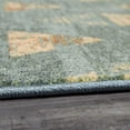 thumbnail image 4 of Mohawk Home Prismatic Sutton Blue Transitional Geometric Precision Printed Area Rug, 10'x14', Blue & Brown, 4 of 4