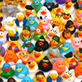 thumbnail image 1 of Juguete de baño Rubber Duck WQTHE para bebé Jeep Ducking de 6 cm, 1 of 9