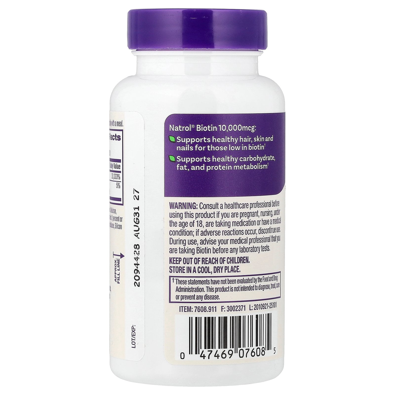 Natrol Biotin, 200 Tablets